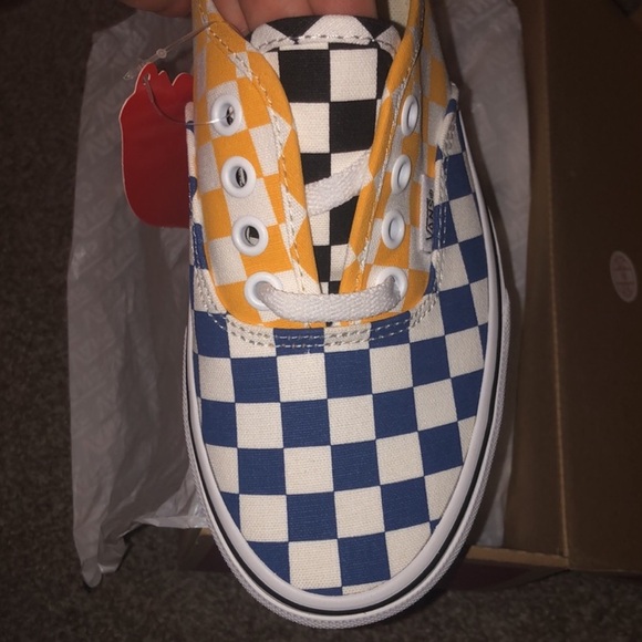🌴 {RARE} Vans Sidewall Checkerboard Sneakers - Picture 7 of 8